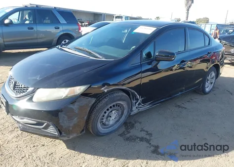 2015 Honda Civic Lx из США, поврежденный, VIN 2HGFB2F57FH551535